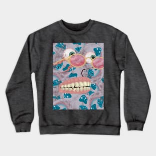 Ethereal Fungus - Blue Mushrooms Crewneck Sweatshirt